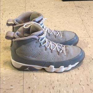 Jordan retro 9 cool grey size men’s 8 pre owned